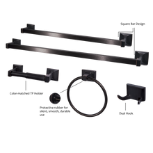 Load image into Gallery viewer, Cellar Collection 4-Piece/5-Piece Bath Hardware Accessory Set