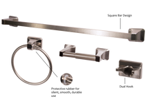 Load image into Gallery viewer, Balley Collection 4-Piece Bath Hardware Accessory Set