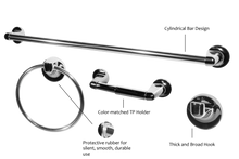 Load image into Gallery viewer, Chapter Collection 4-Piece Bath Hardware Accessory Set