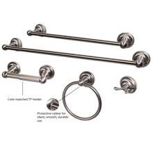 Load image into Gallery viewer, Robiki Collection 4-Piece/5-Piece Bath Hardware Accessory Set