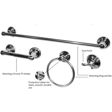 Load image into Gallery viewer, Robiki Collection 4-Piece/5-Piece Bath Hardware Accessory Set