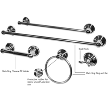 Load image into Gallery viewer, Robiki Collection 4-Piece/5-Piece Bath Hardware Accessory Set