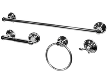 Load image into Gallery viewer, Robiki Collection 4-Piece/5-Piece Bath Hardware Accessory Set