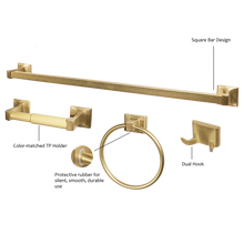 Load image into Gallery viewer, Cellar Collection 4-Piece/5-Piece Bath Hardware Accessory Set
