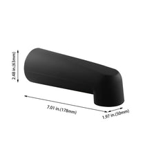 Load image into Gallery viewer, 7" Non-Diverter Tub Spout