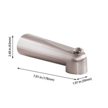 Load image into Gallery viewer, 7" Diverter Tub Spout