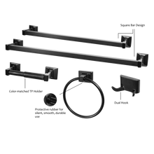 Load image into Gallery viewer, Cellar Collection 4-Piece/5-Piece Bath Hardware Accessory Set