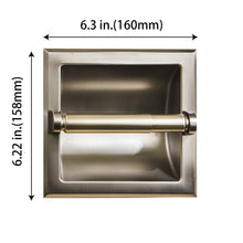 Load image into Gallery viewer, Recessed Toilet Paper Holder