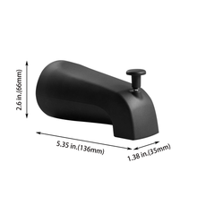 画像をギャラリービューアに読み込む, Diverter Tub Spout
